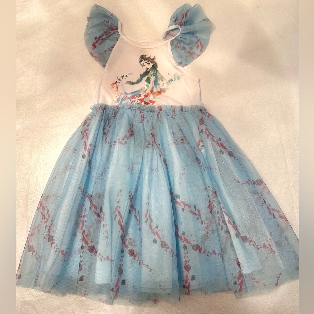 Pretty blue frozen dress